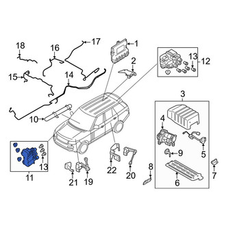 Land Rover OE - Front Suspension Self-Leveling Valve