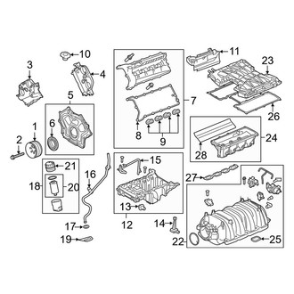 Land Rover OE - Engine Parts (5.0L)