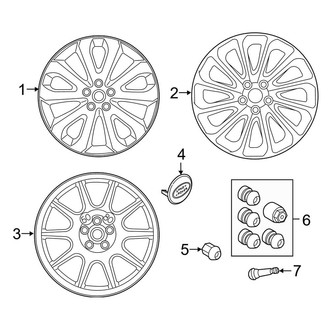 Land Rover OE - Wheels (20"), (Base / Autobiography / HSE)