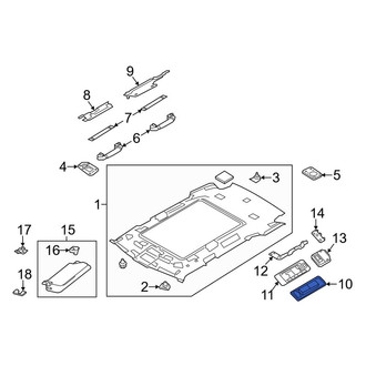Land Rover OE - Left Dashboard Air Vent