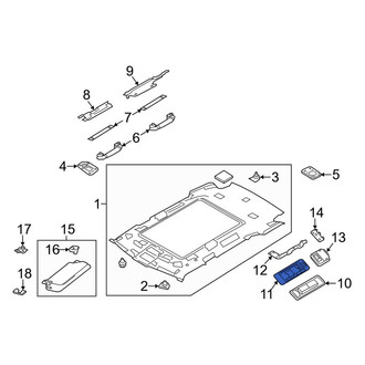 Land Rover OE - Left Dashboard Air Vent
