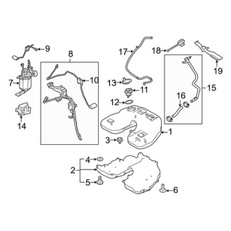 Land Rover OE - Fuel System Components (Diesel)