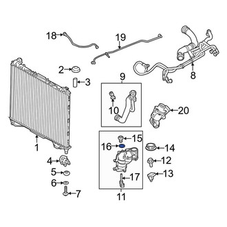 Land Rover OE - Engine Coolant Bleeder Screw O-Ring
