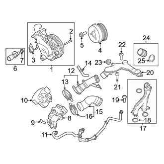 Land Rover OE - Cooling - Water Pump (3.0L Gas)