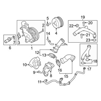 Land Rover OE - Cooling - Water Pump (3.0L Gas)