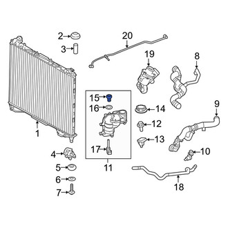 Land Rover OE - Engine Coolant Bleeder Screw
