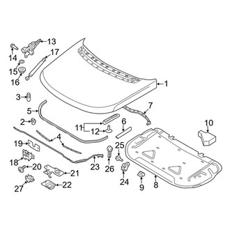 Land Rover OE - Hood & Components