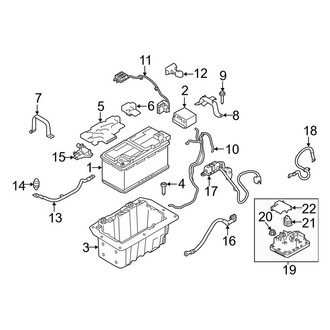 Land Rover OE - Electrical - Battery (Conventional), (Autobiography / SV Autobiography / SV Autobiography Dynamic / SV Autobiography Dynamic Black Edition / Westminster Edition 5.0L)