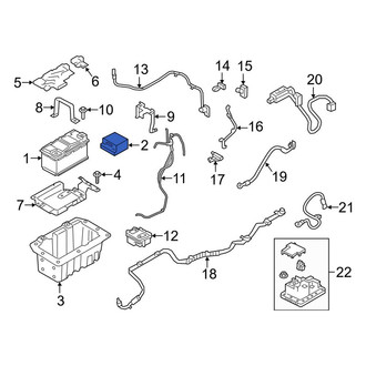 Land Rover OE - Vehicle Battery