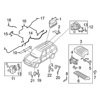 Land Rover OE - Electrical - Ride Control Components