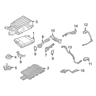 Land Rover OE - Electrical Components (48 Volt, Voltage Converter), (MILD HYBRID EV-GAS (MHEV) / PLUG-IN HYBRID EV-GAS (PHEV))
