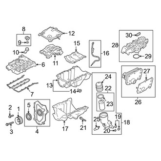 Land Rover OE - Engine Parts (SV Autobiography 2.0L)