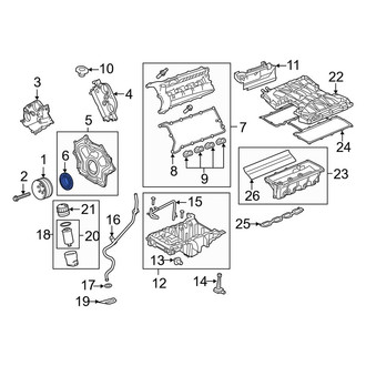 Land Rover OE - Front Engine Crankshaft Seal