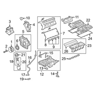 Land Rover OE - Engine Parts (5.0L)