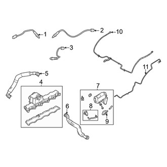 Land Rover OE - Emission System - Emission Components (MILD HYBRID EV-GAS (MHEV))