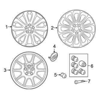 Land Rover OE - Wheels (20"), (Base / HSE)