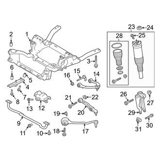 Land Rover OE - Front Suspension - Suspension Components (2.0L)