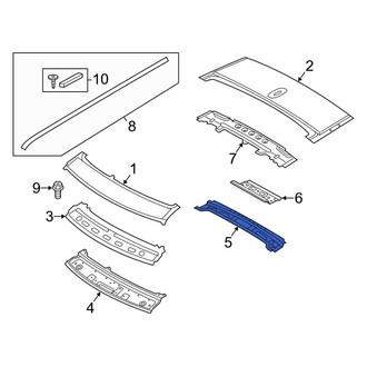 Land Rover OE - Front Roof Panel Reinforcement