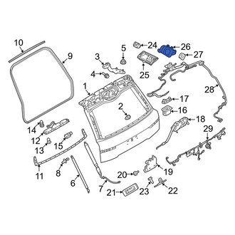 Land Rover OE - Park Assist Camera Gasket