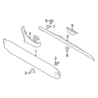 Land Rover OE - Tail Gate - Interior Trim