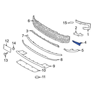 Land Rover OE - Front Right Spoiler