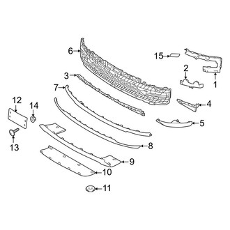 Land Rover OE - Front Bumper - Exterior Trim