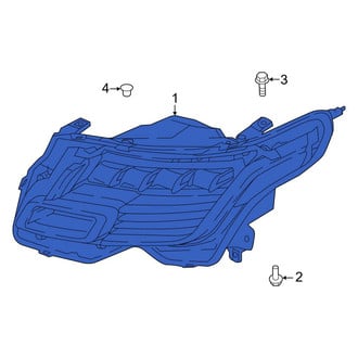 Land Rover OE - Front Left Headlight Assembly