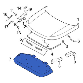 Land Rover OE - Front Hood Insulation Pad