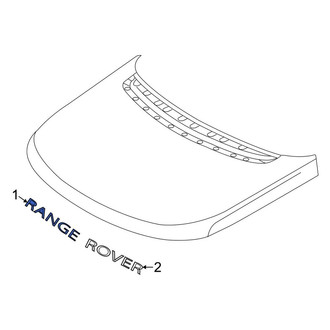 Land Rover OE - Front Hood Emblem