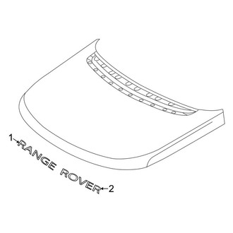 Land Rover OE - Hood - Exterior Trim