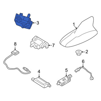 Land Rover OE - Left Active Noise Cancellation Module