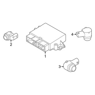 Land Rover OE - Electrical Components (Park Sensor System), (4.4L)