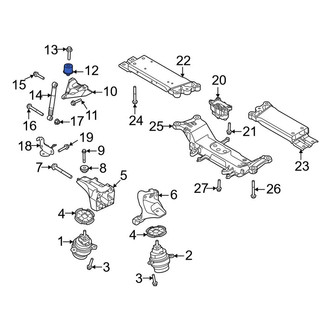 Land Rover OE - Engine Torque Strut Insulator