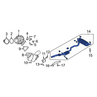 Land Rover OE - Exhaust Muffler