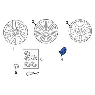 Land Rover OE - Wheel Cap