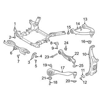 Land Rover OE - Front Suspension - Suspension Components
