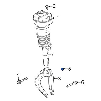 Land Rover OE - Suspension Stabilizer Bar Bracket Nut