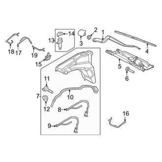 Land Rover OE - Windshield - Wiper & Washer Components
