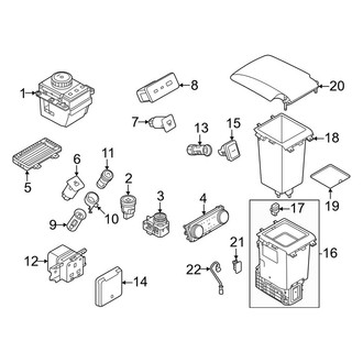 Land Rover OE - Console - Electrical Components (4.4L)