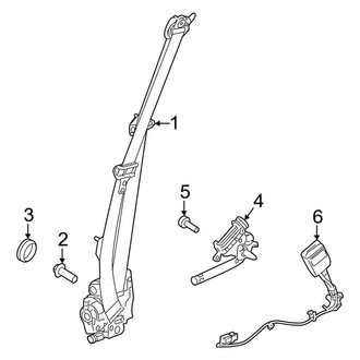 Land Rover OE - Restraint Systems - Front Seat Belts