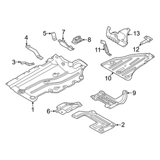 Land Rover OE - Pillars, Rocker & Floor - Floor (4.4L)