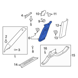 Land Rover OE - Left Engine Cover Stud