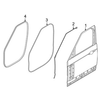 Land Rover OE - Front Door - Door & Components (4.4L)