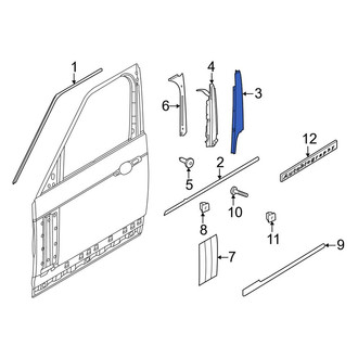 Land Rover OE - Front Left Door Applique