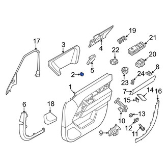 Land Rover OE - Door Interior Trim Panel Retainer