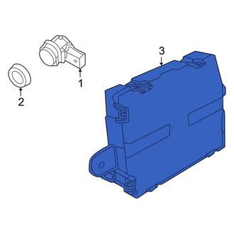 Land Rover OE - Front Left Door Control Module