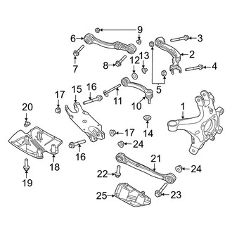 Land Rover OE - Rear Suspension - Suspension Components (4.4L)