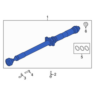 Land Rover OE - Rear Drive Shaft