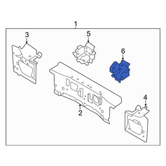 Land Rover OE - Rear Left Inner Rear Body Reinforcement