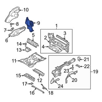 Land Rover OE - Rear Left Inner Rear Body Reinforcement